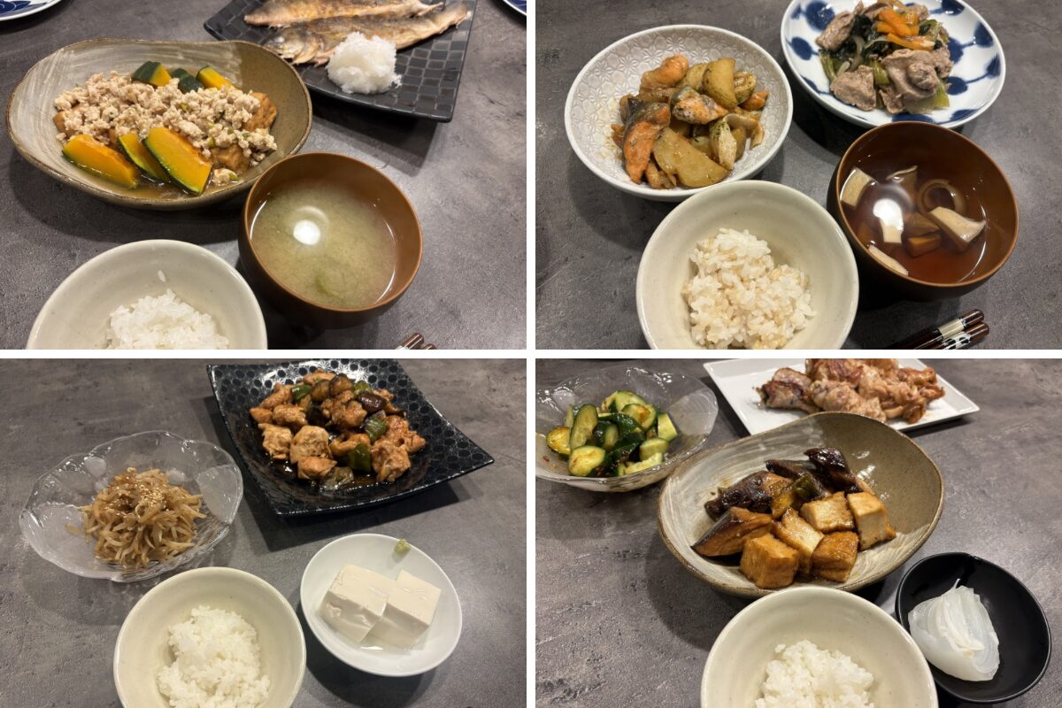 【平日晩ごはん献立まとめ＃１０｜やさしくて続けやすい家庭の晩ごはん】